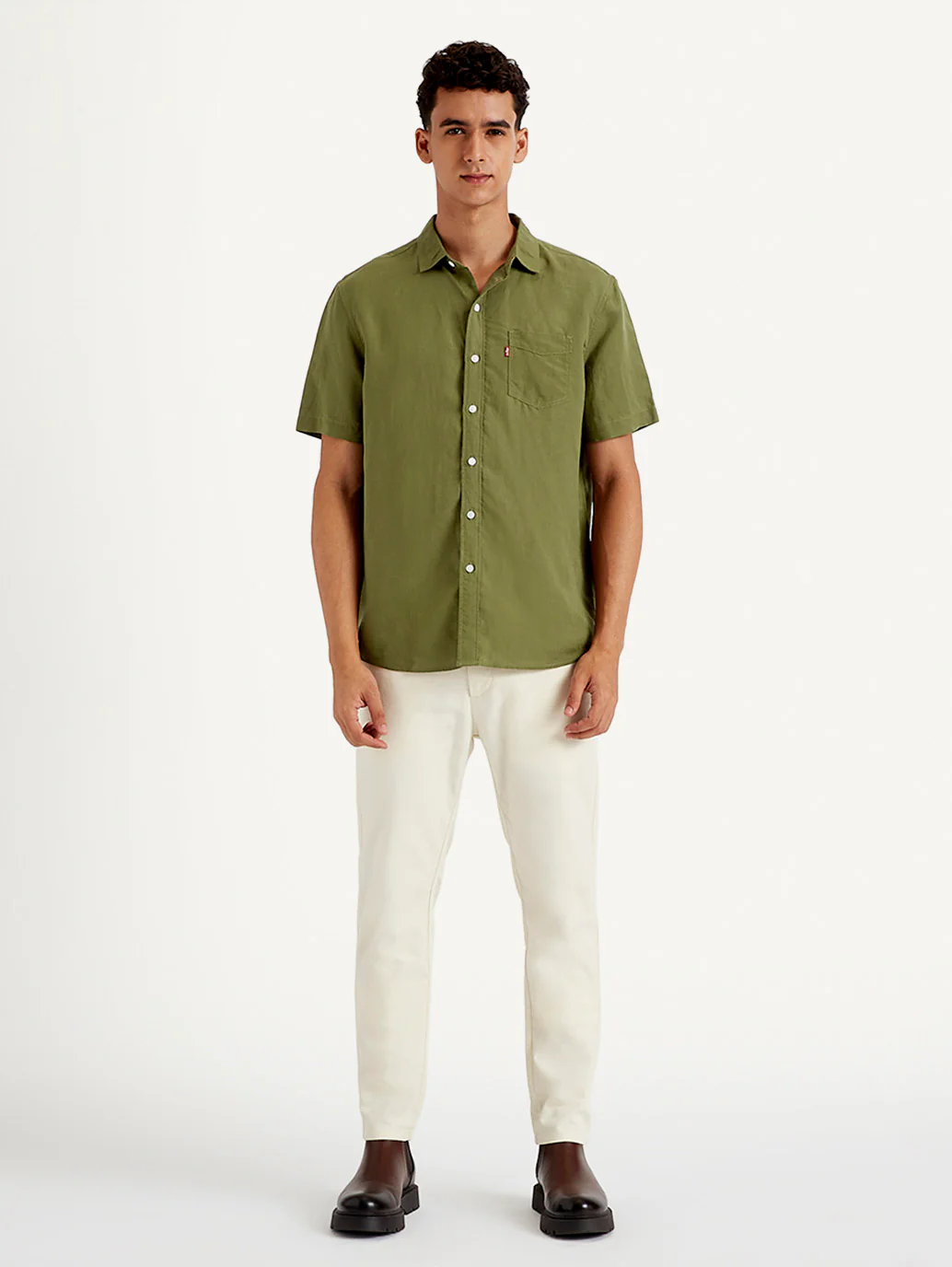 Men's Solid Slim Fit Shirt