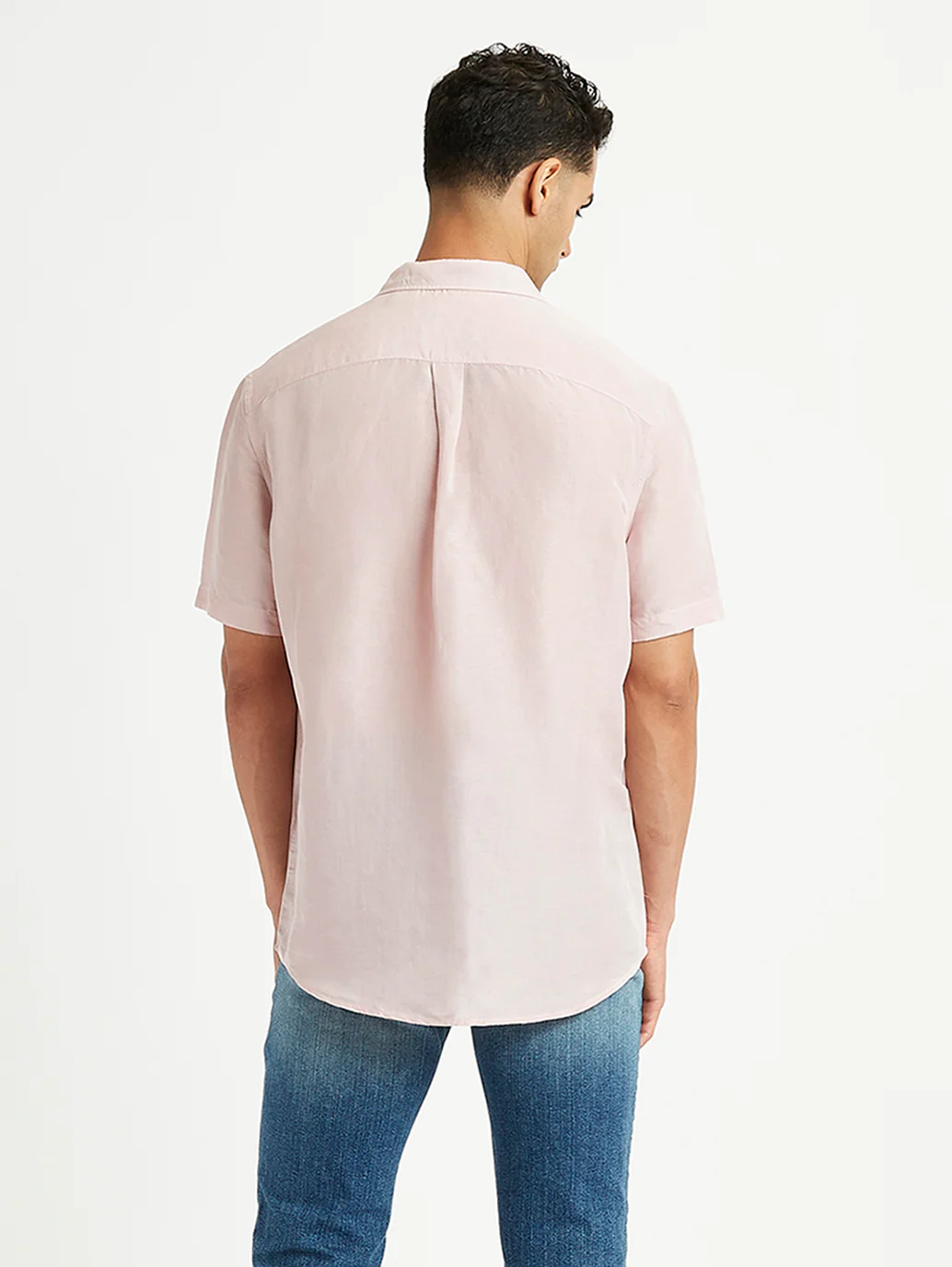 Men's Solid Slim Fit Shirt - Image 4