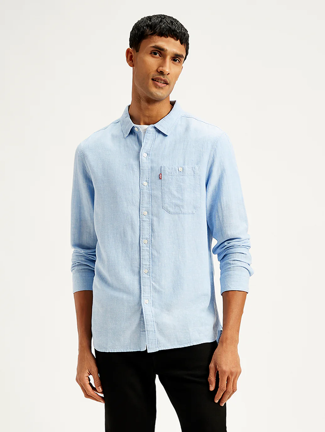 Men's Solid Slim Fit Shirt