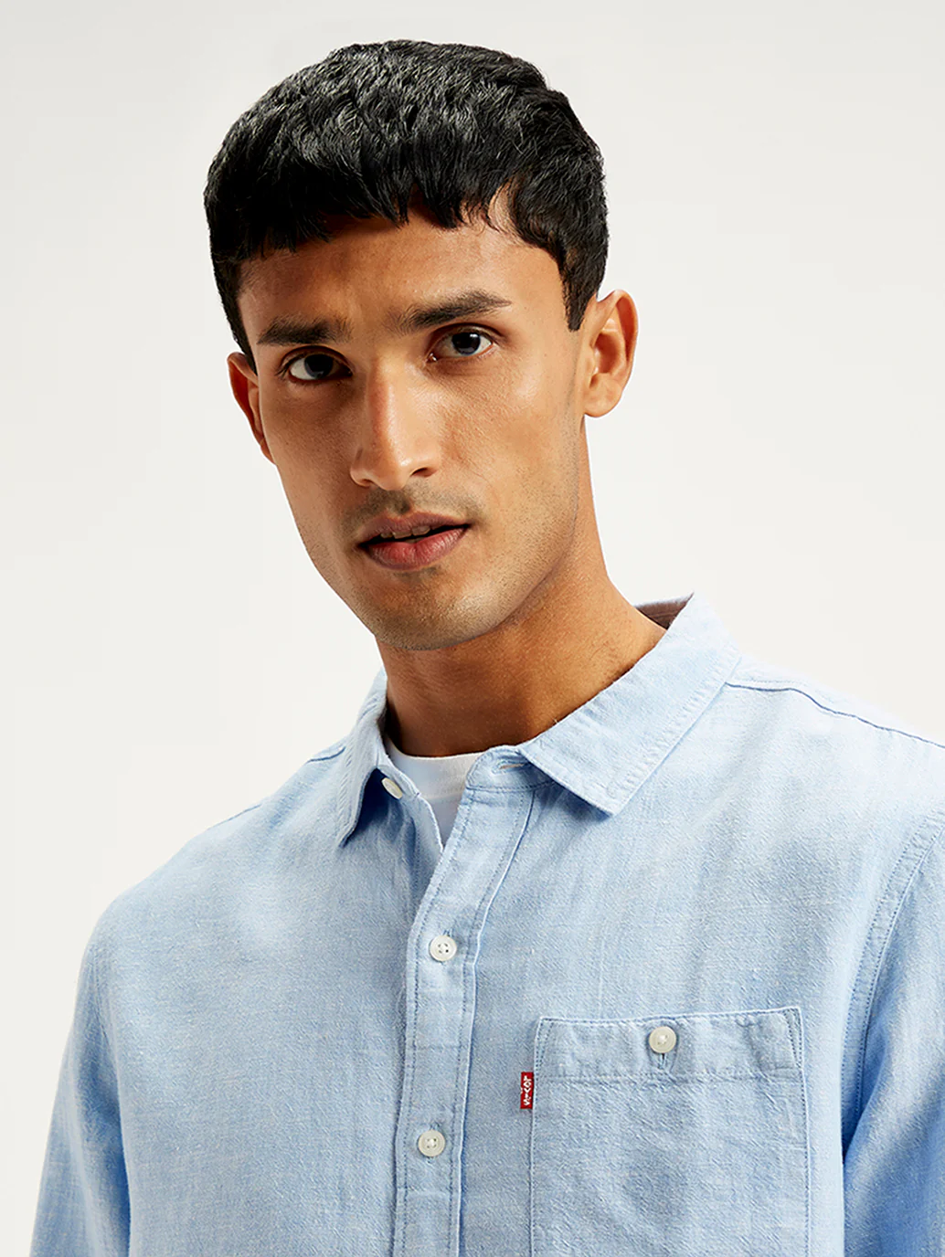 Men's Solid Slim Fit Shirt - Image 6