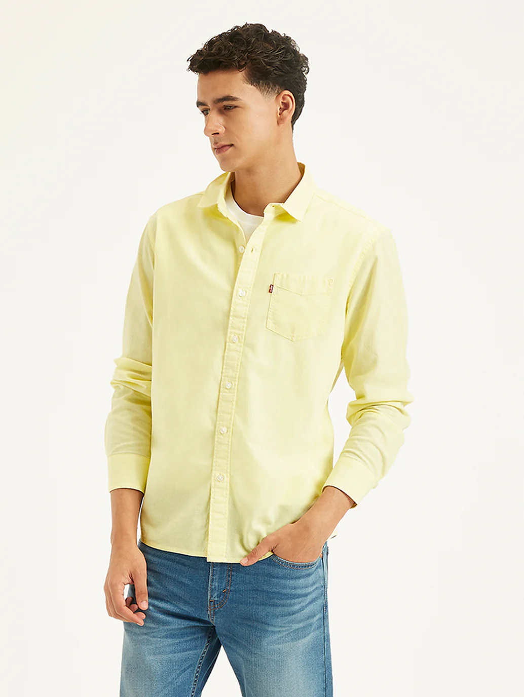 Men's Solid Slim Fit Shirt