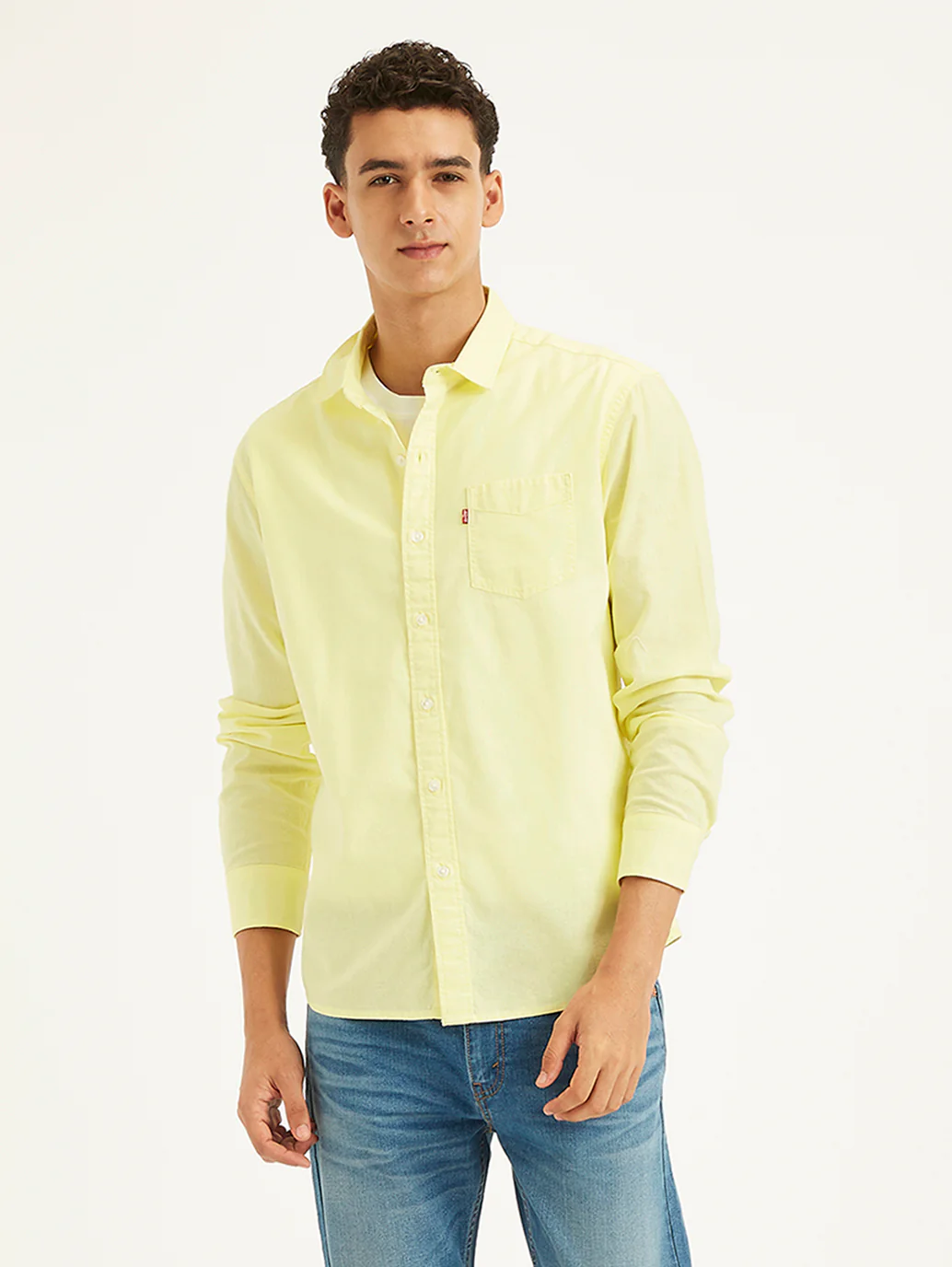 Men's Solid Slim Fit Shirt - Image 2
