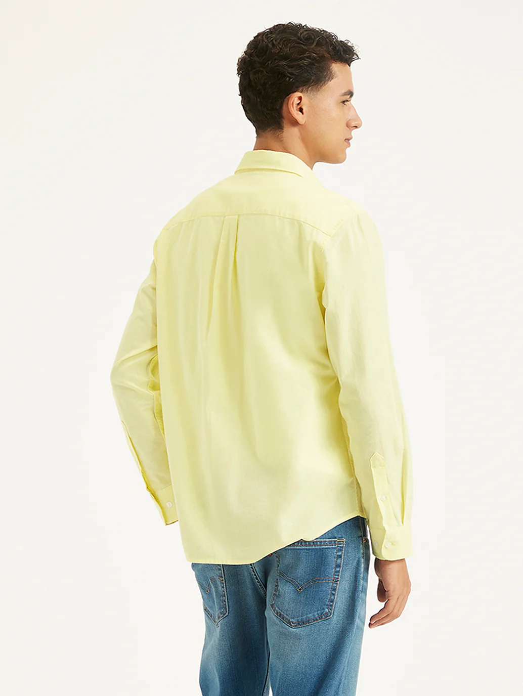 Men's Solid Slim Fit Shirt - Image 3