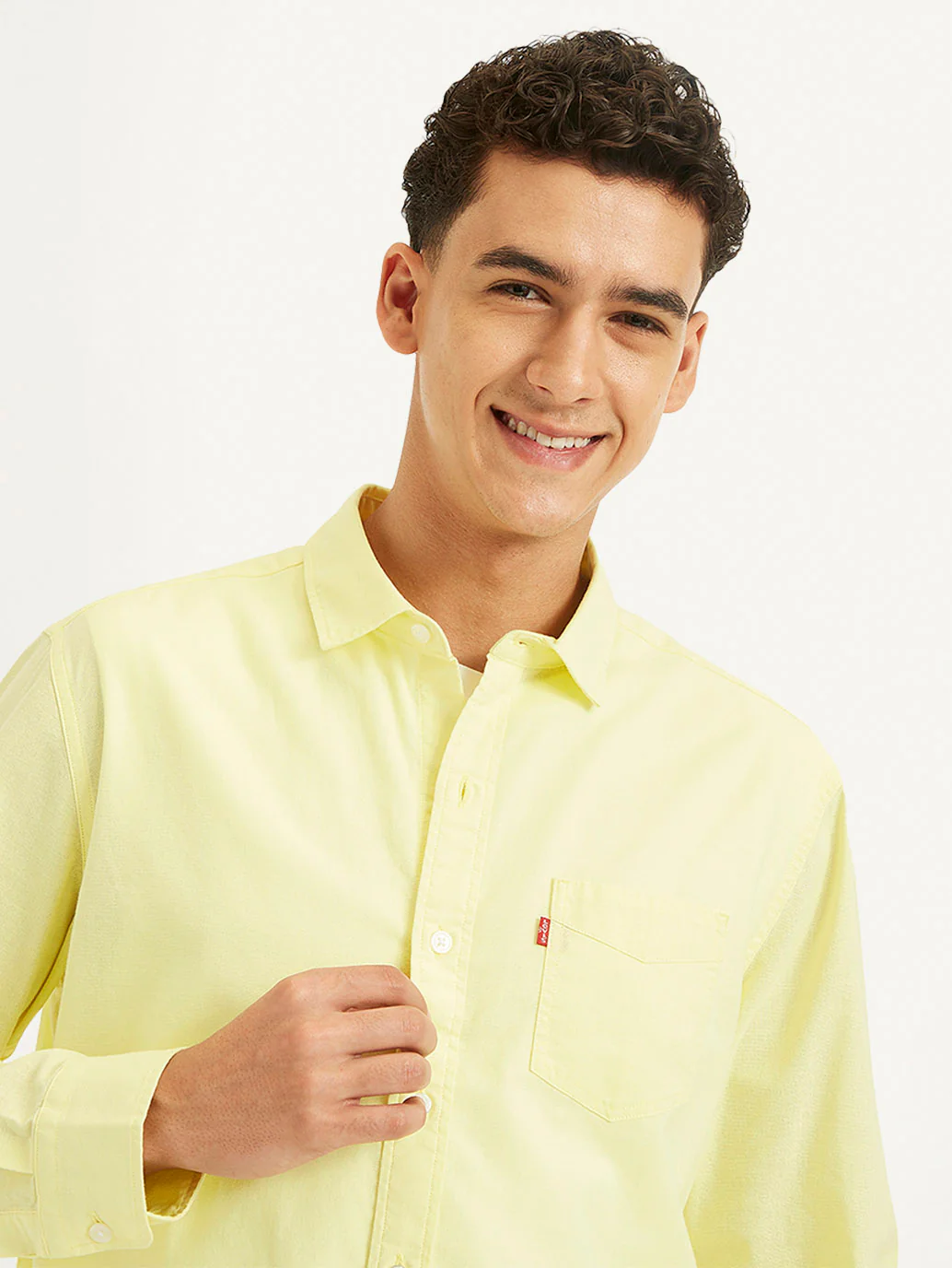 Men's Solid Slim Fit Shirt - Image 4