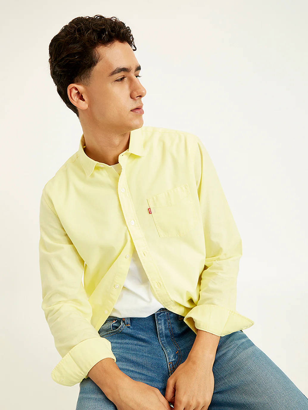 Men's Solid Slim Fit Shirt - Image 6
