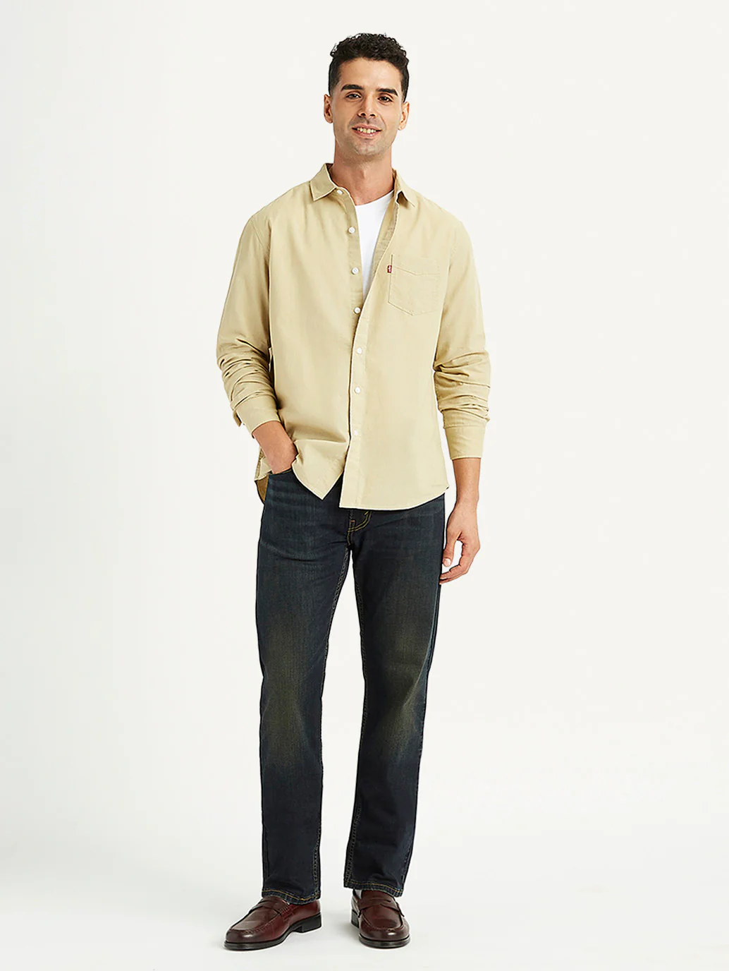 Men's Solid Slim Fit Shirt - Image 5