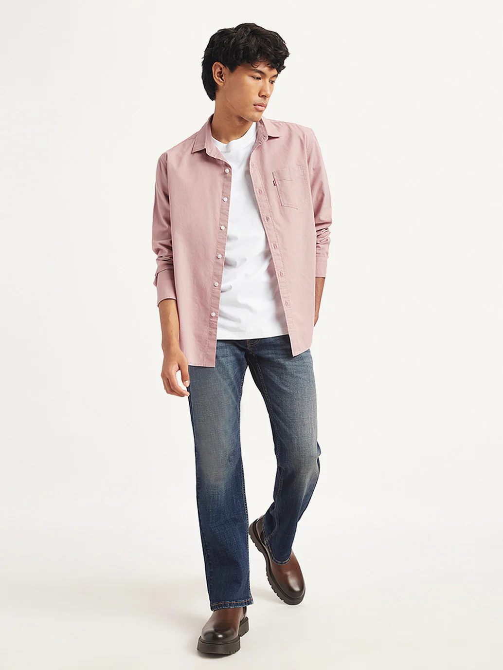 Men's Solid Slim Fit Shirt