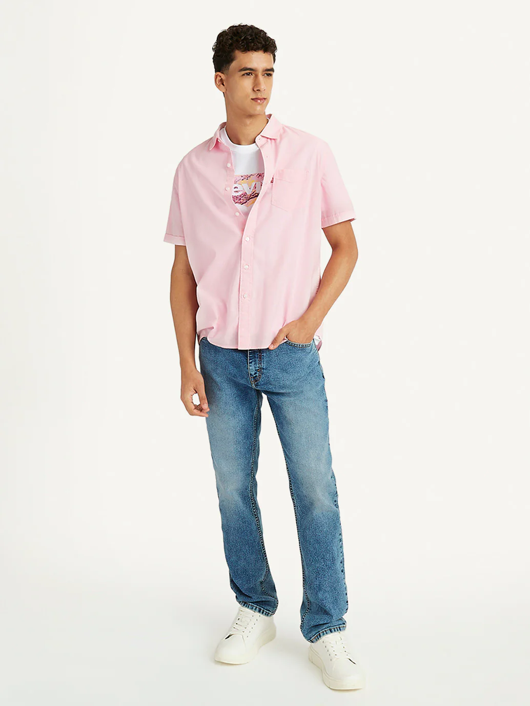 Men's Solid Slim Fit Shirt