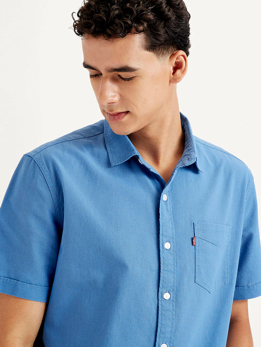 Men's Solid Slim Fit Shirt - Image 3