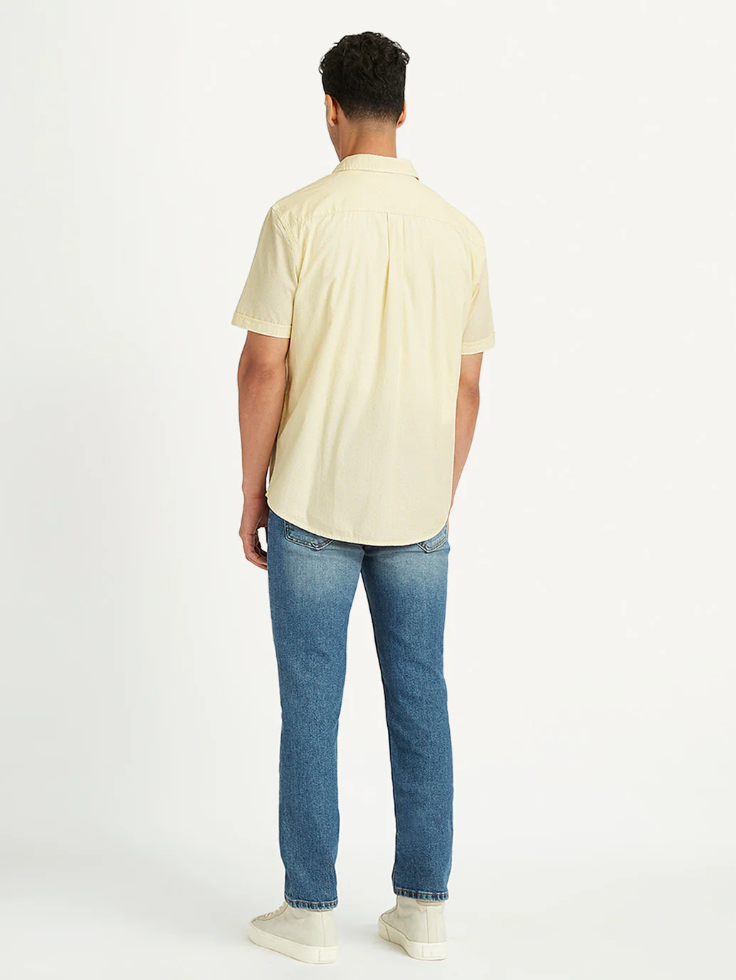 Men's Solid Slim Fit Shirt - Image 4