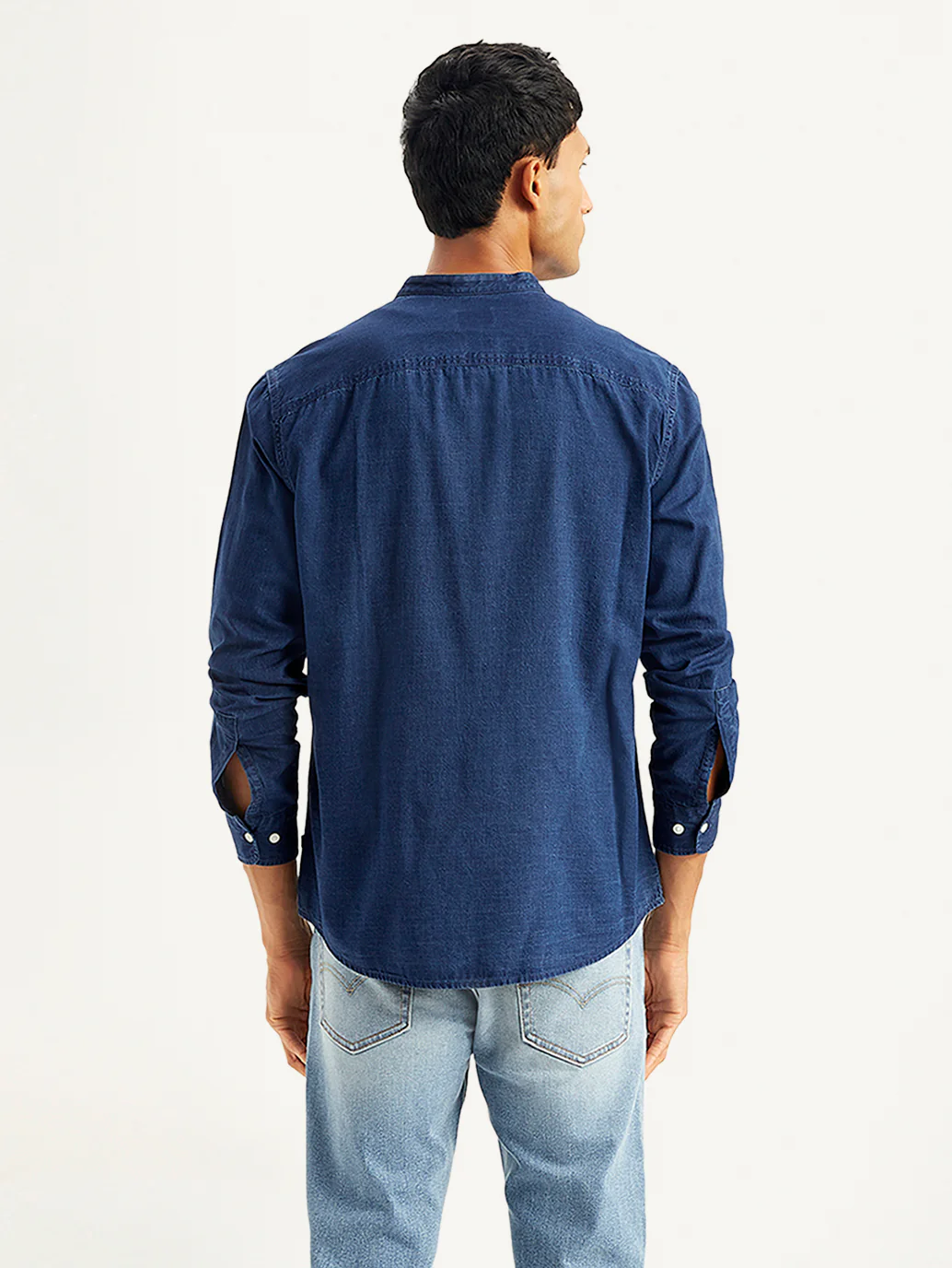 Men's Solid Slim Fit Shirt - Image 4
