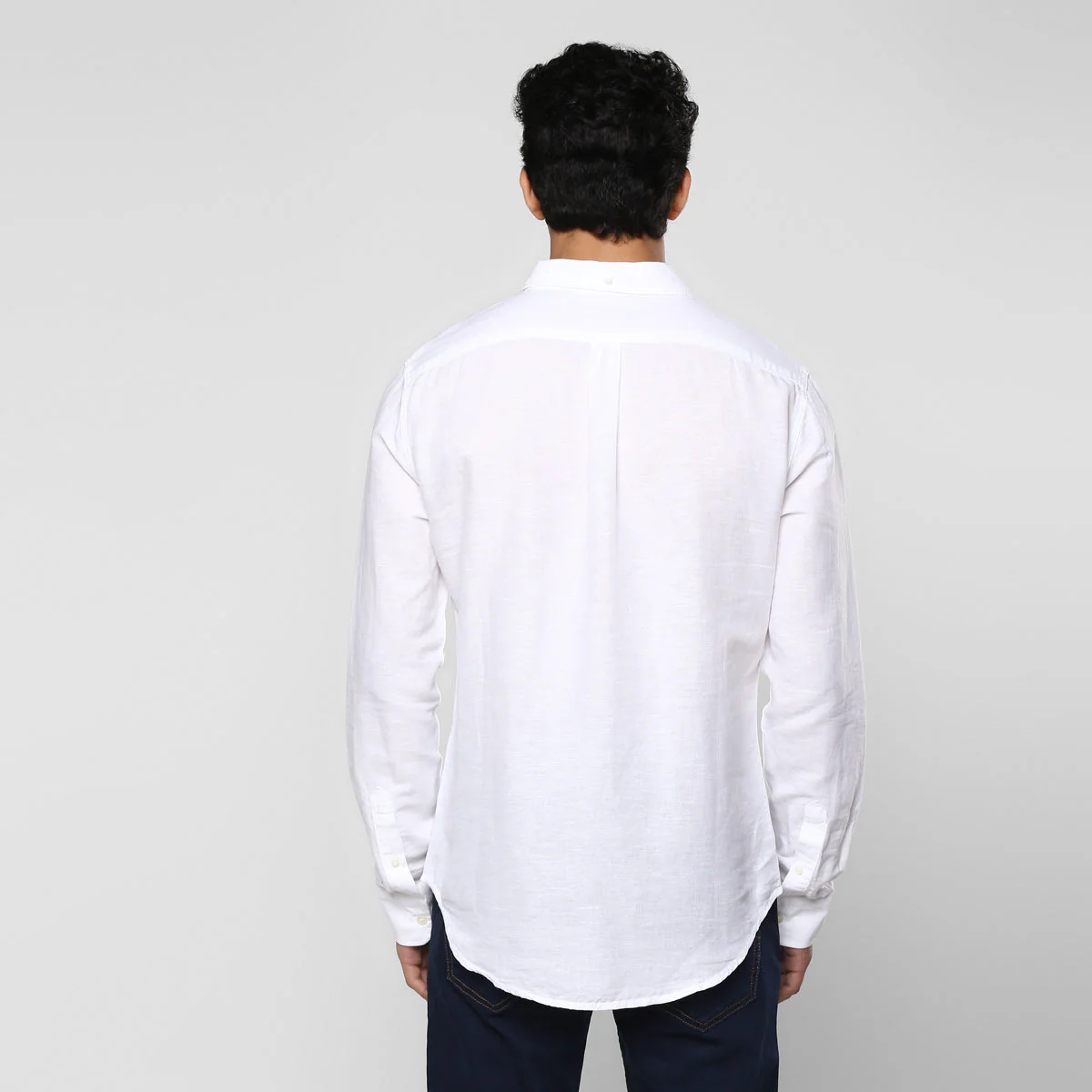 Men's Solid Slim Fit Shirts - Image 3