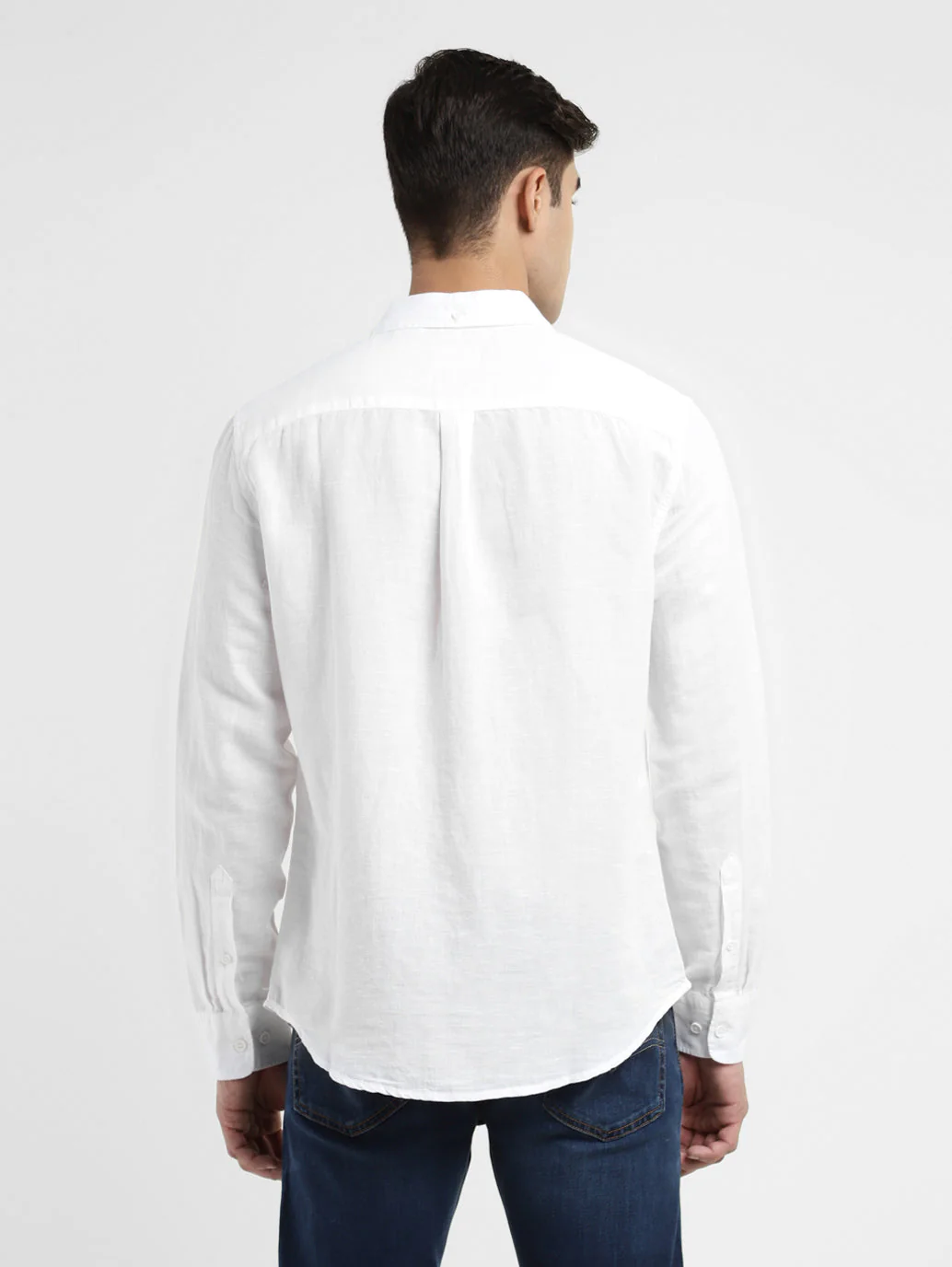 Men's Solid Slim Fit Shirts - Image 5
