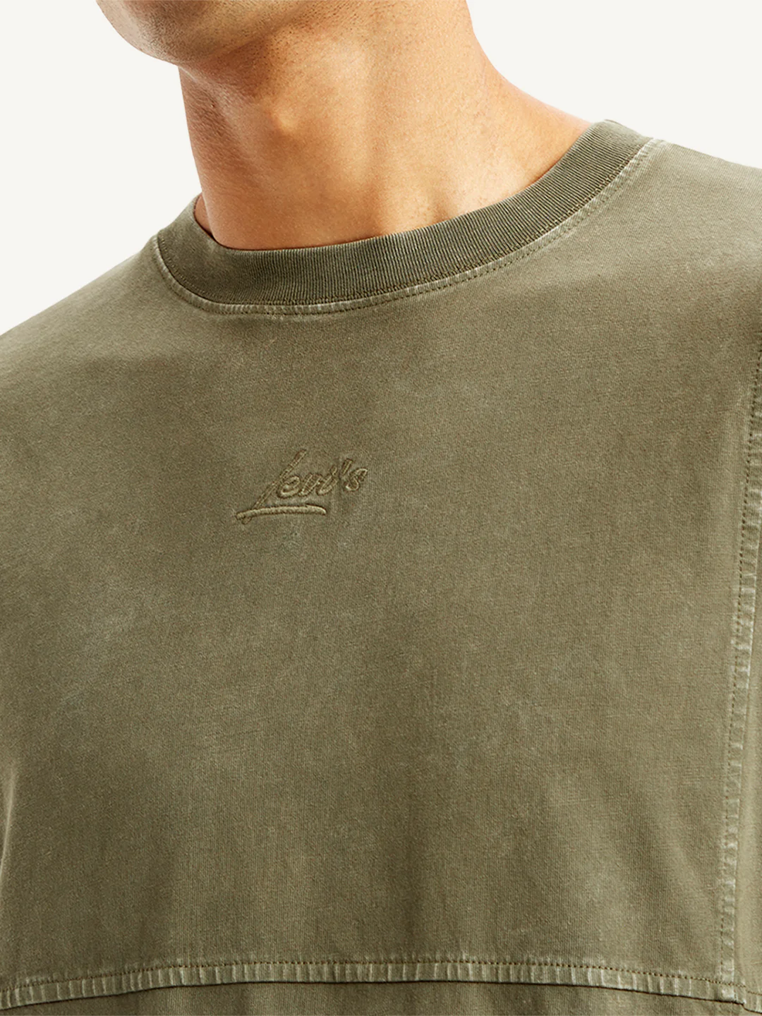 Men's Solid Regular Fit T-shirt - Image 5
