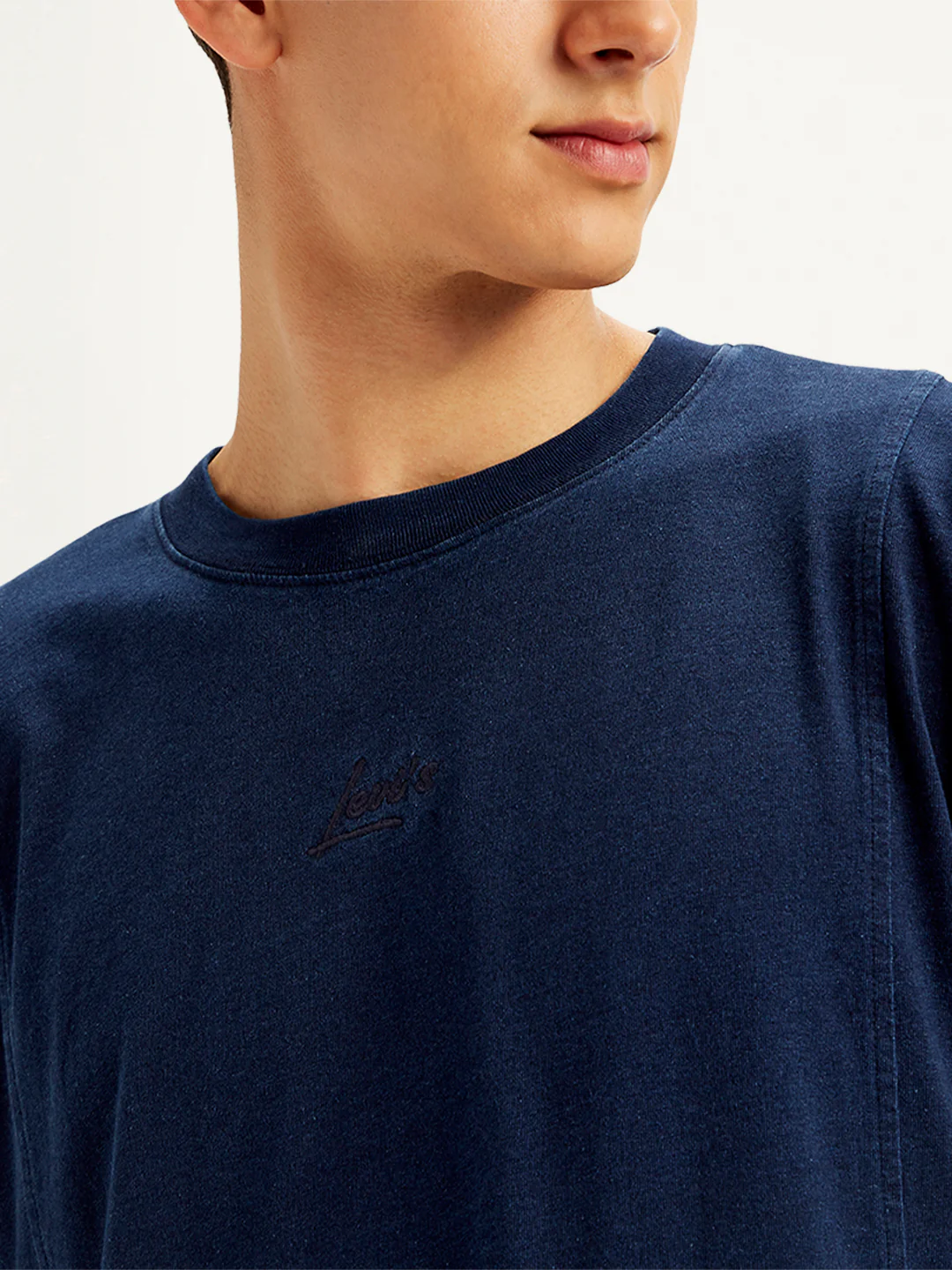 Men's Solid Regular Fit T-Shirt - Image 5