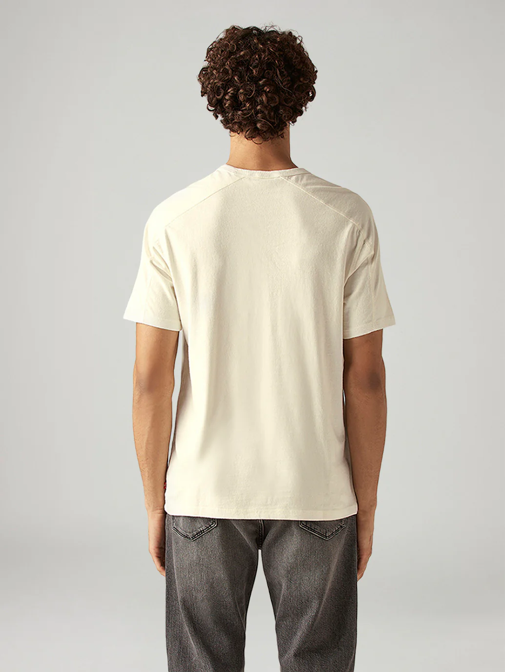 Men's Solid Regular Fit T-Shirt - Image 3