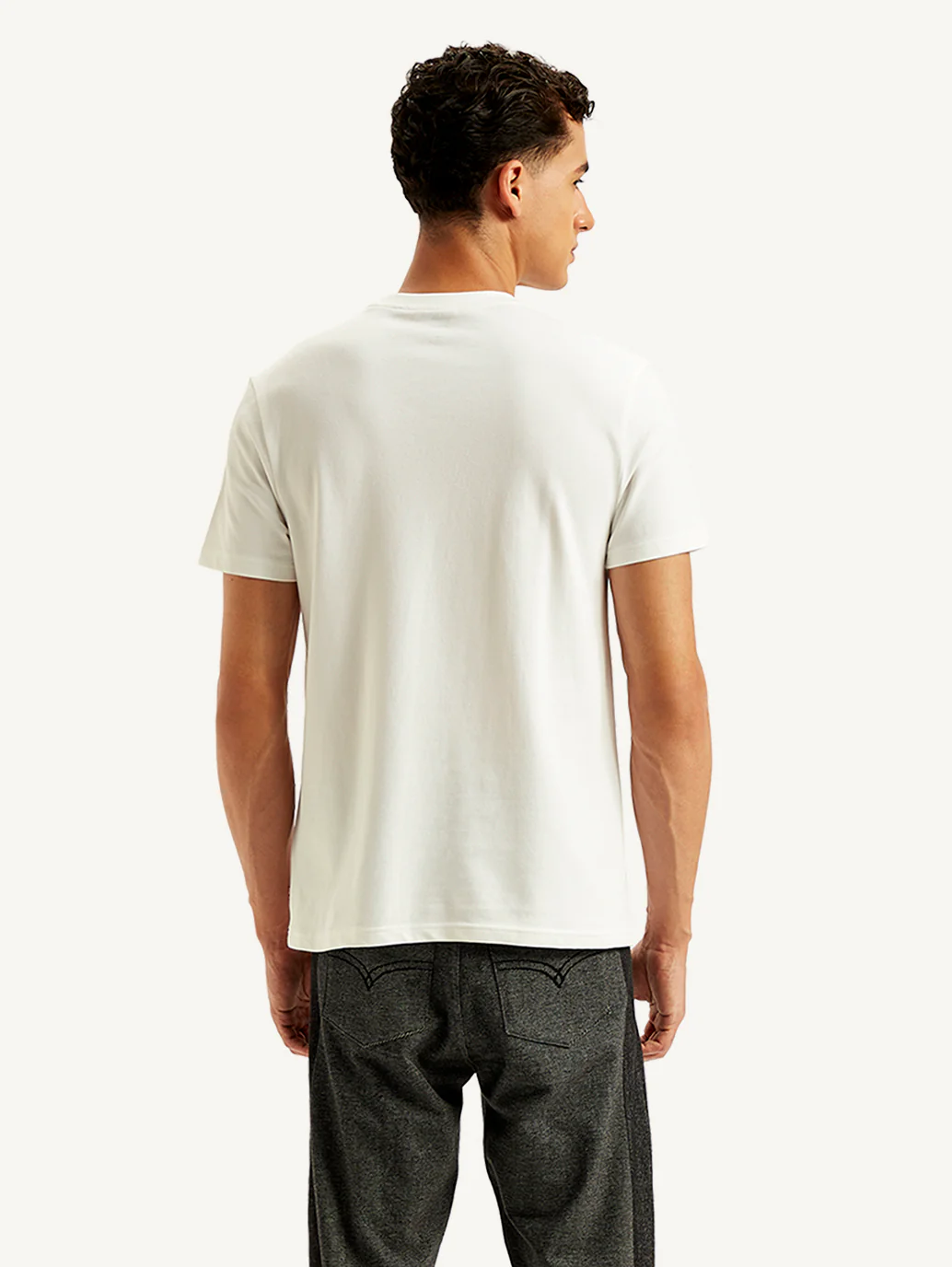 Men's Solid Slim Fit T-Shirt - Image 4