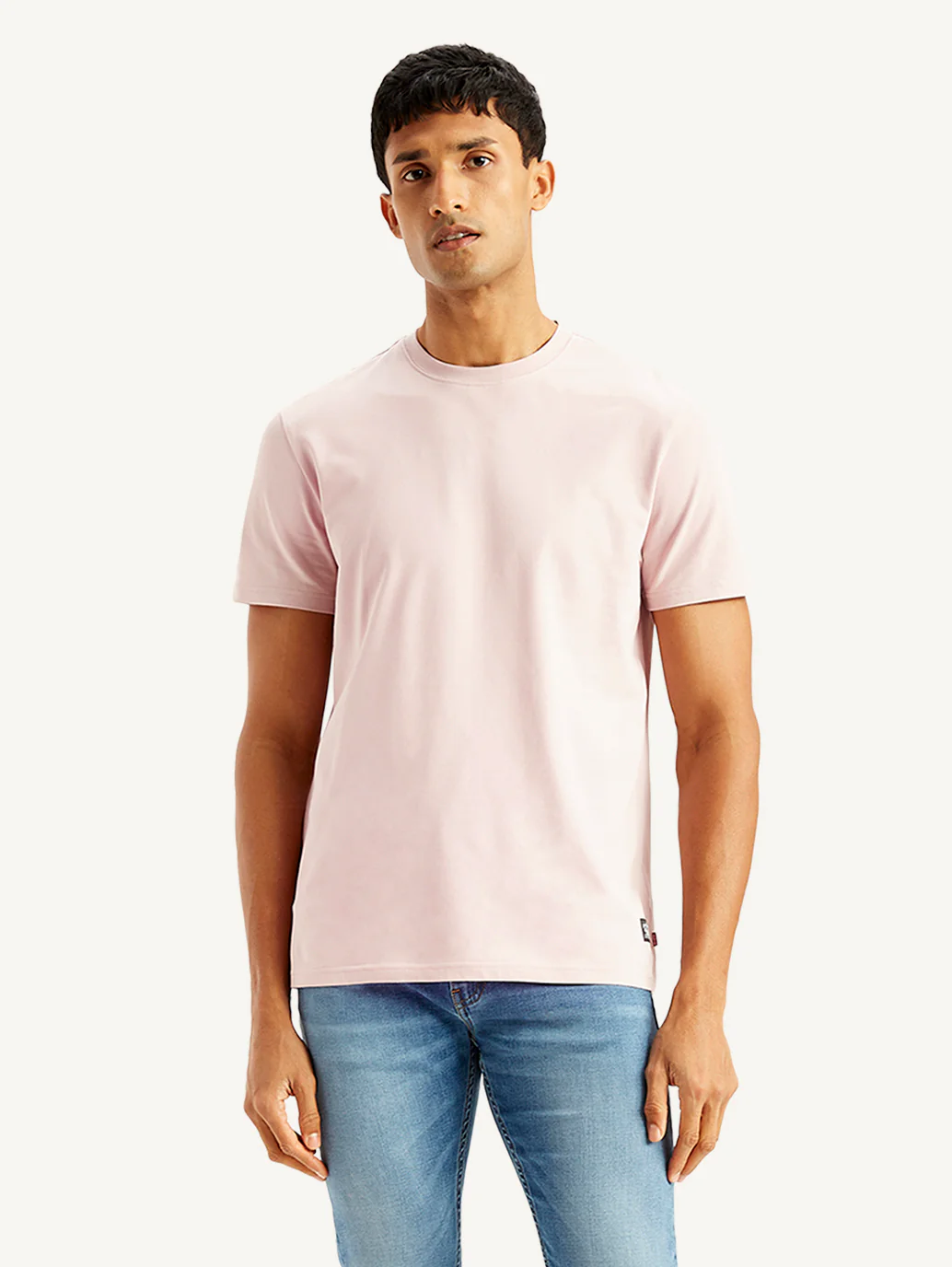 Men's Solid Slim Fit T-Shirt - Image 3