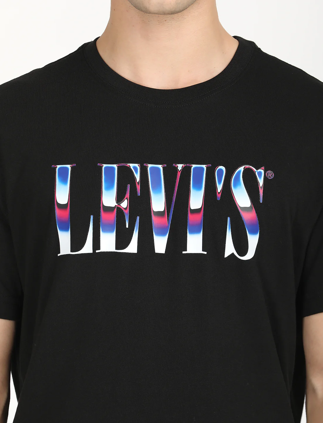 Men's Solid Loose Fit  T-Shirt - Image 5