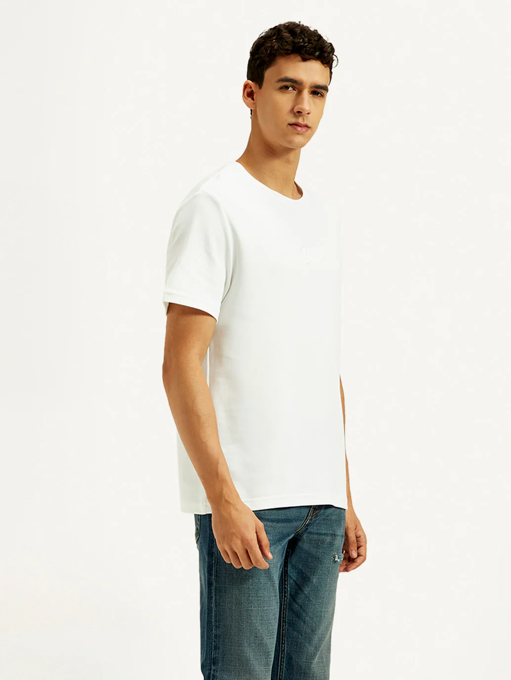 Men's Solid Regular Fit T-Shirt - Image 5