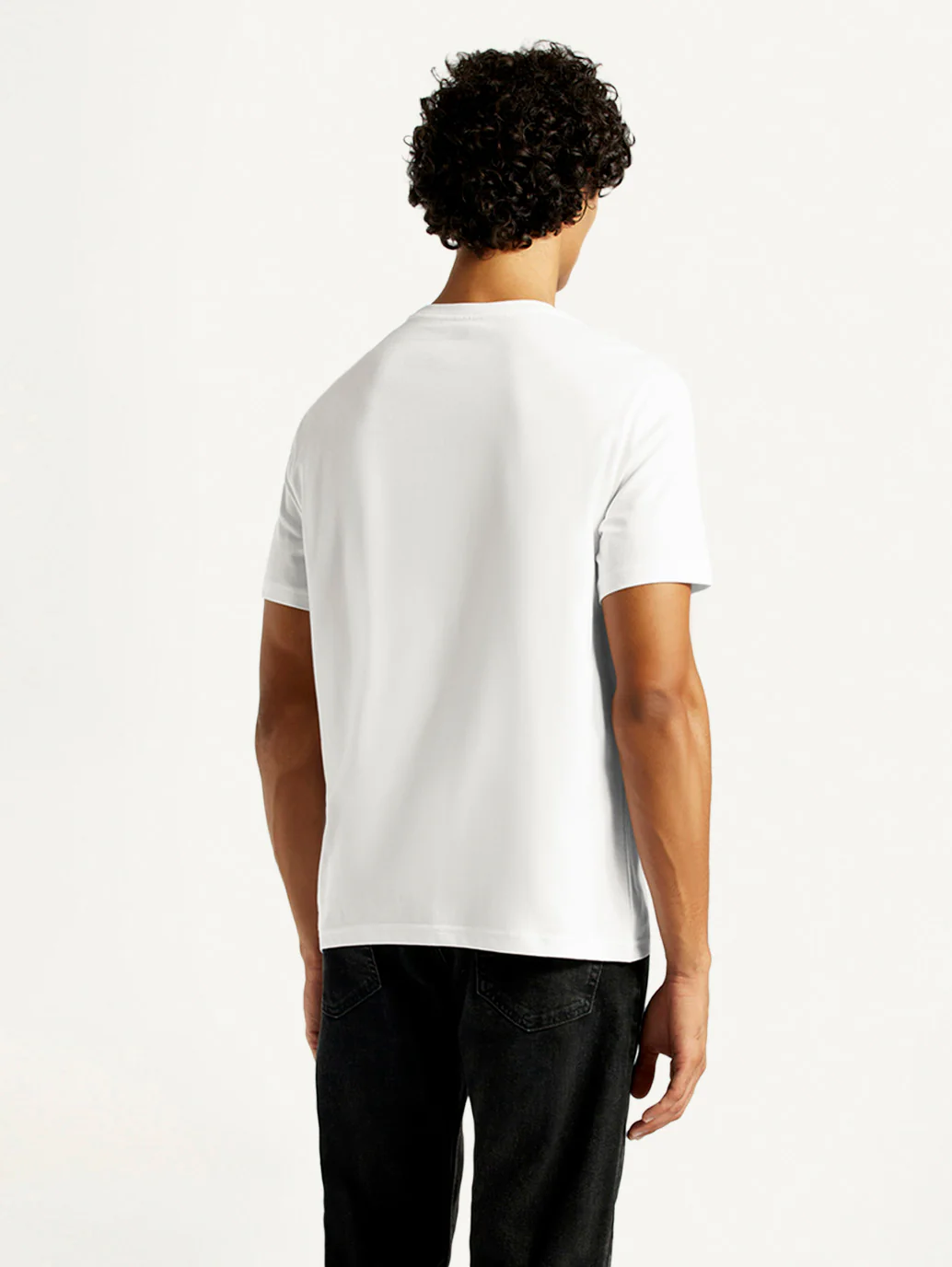 Men's Solid Regular Fit T-Shirt - Image 3