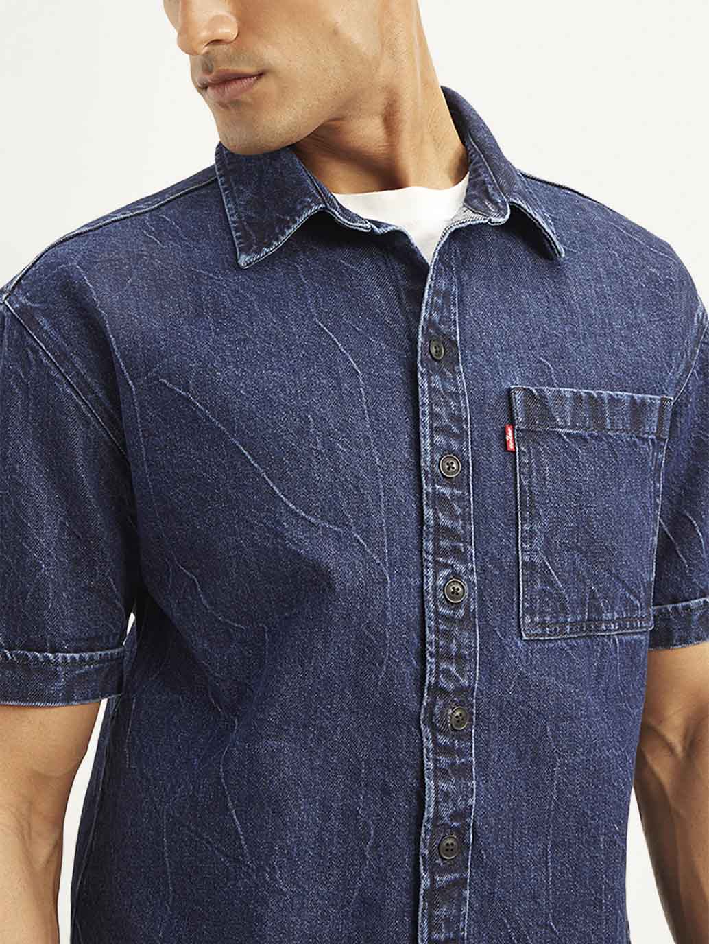 Men's Solid Regular Fit Shirt - Image 5