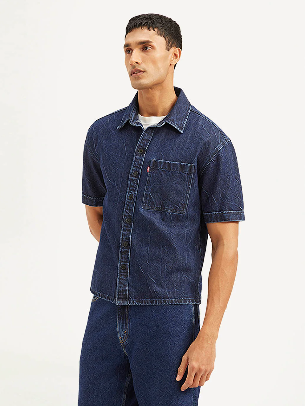 Men's Solid Regular Fit Shirt - Image 6