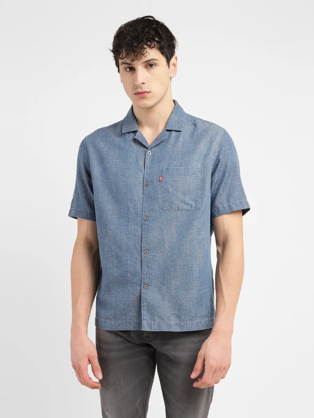 Men's Solid Regular Fit Shirt - Image 2