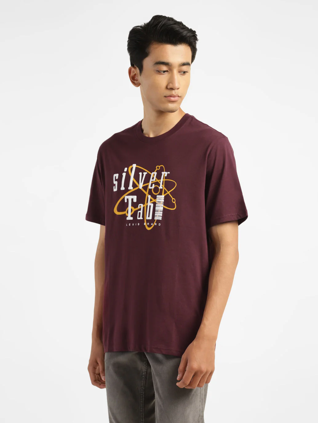 Men's Solid Loose Fit T-shirt - Image 3