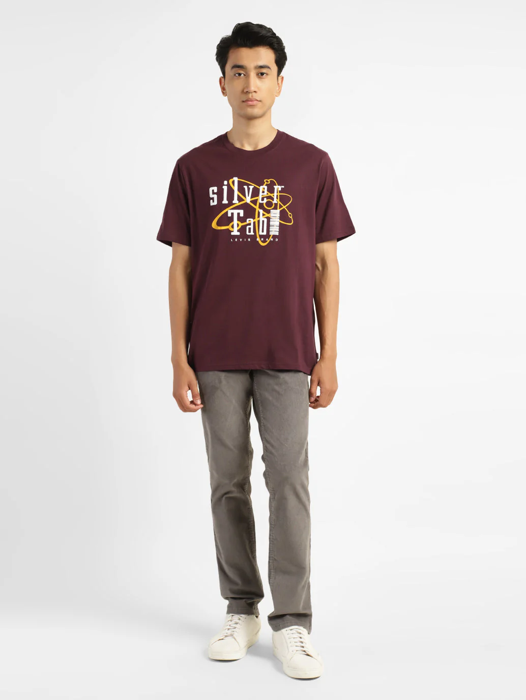 Men's Solid Loose Fit T-shirt - Image 5