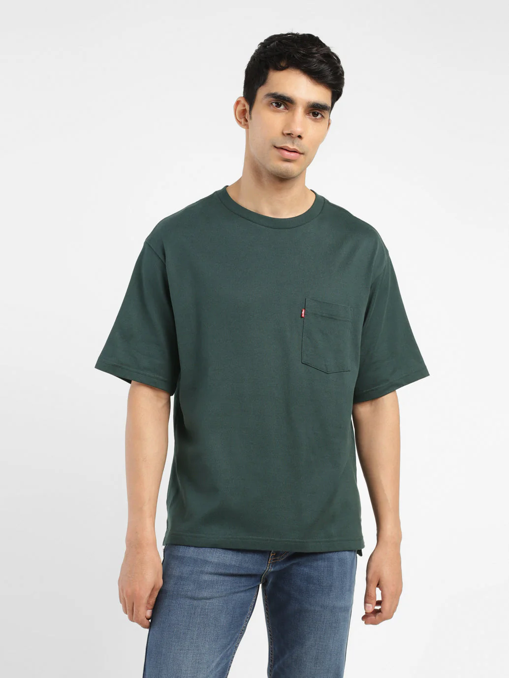 Men's Solid Loose Fit T-shirt - Image 2