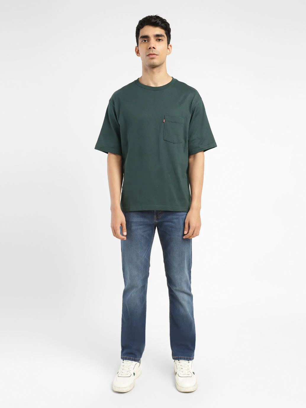 Men's Solid Loose Fit T-shirt - Image 6