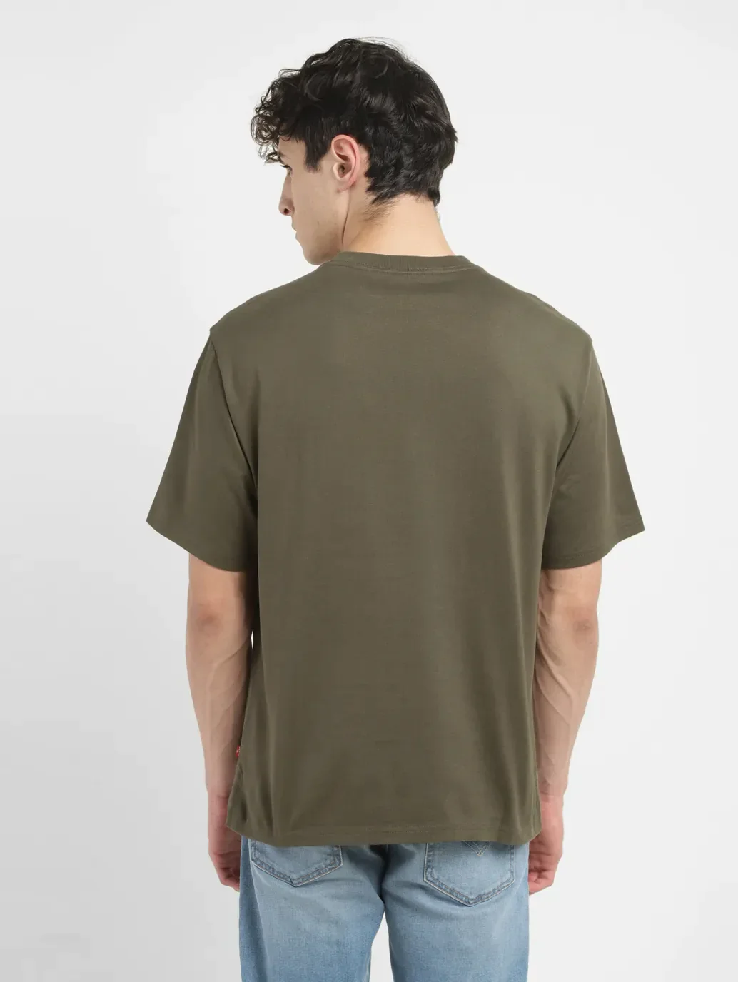 Men's Solid Loose Fit T-shirt - Image 3