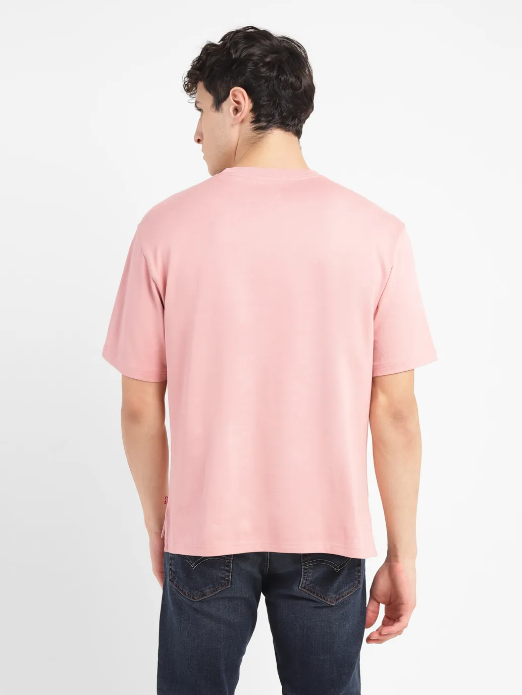 Men's Solid Loose Fit T-shirt - Image 3