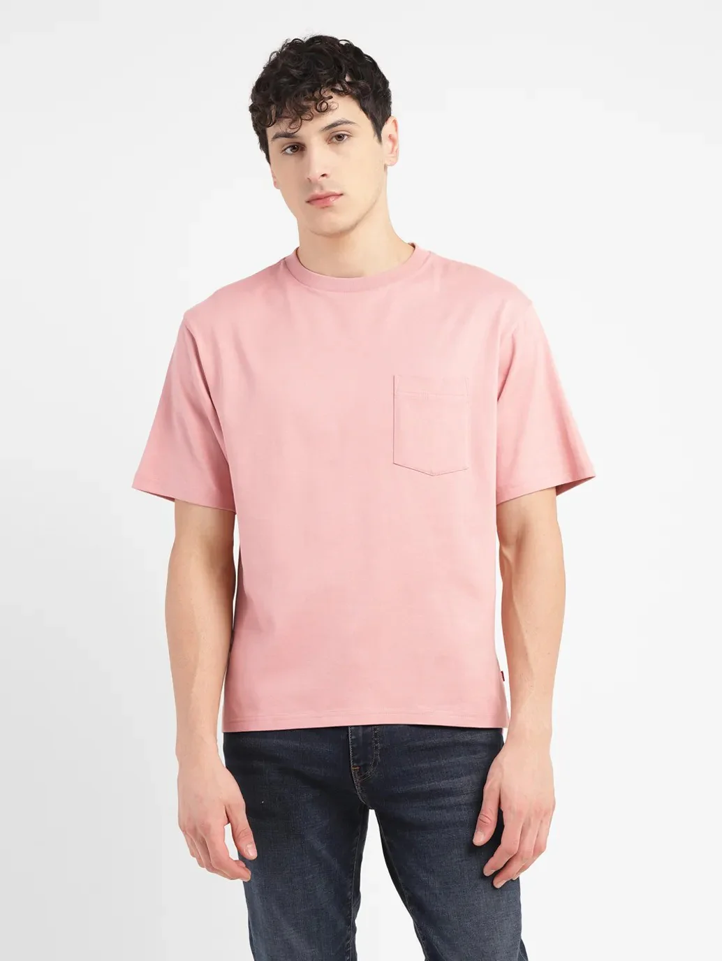 Men's Solid Loose Fit T-shirt - Image 6