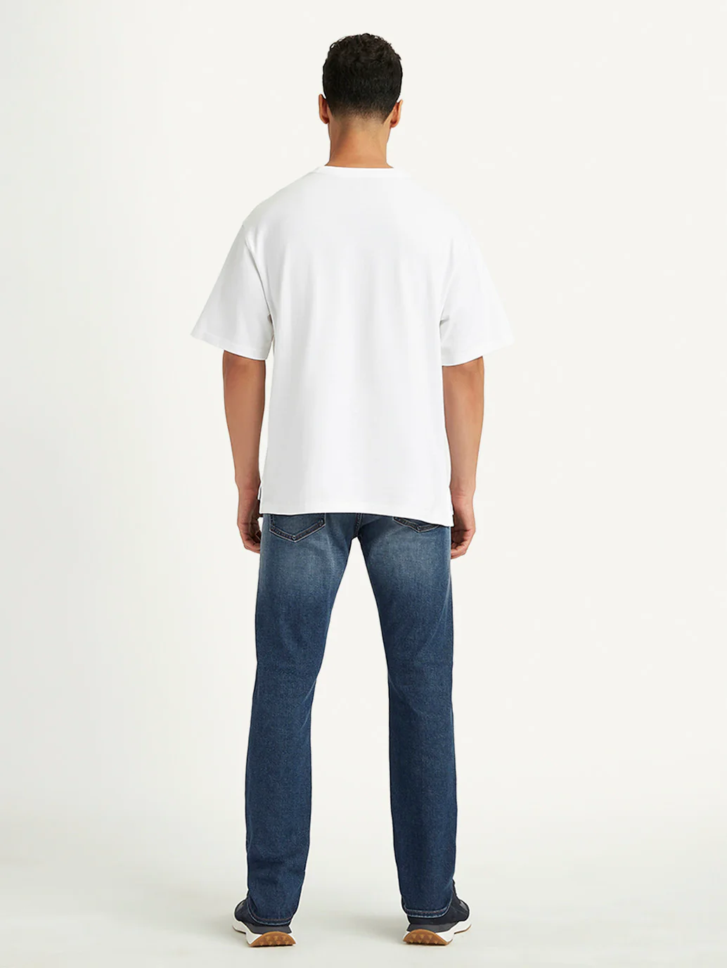 Men's Solid Loose Fit T-Shirt - Image 3