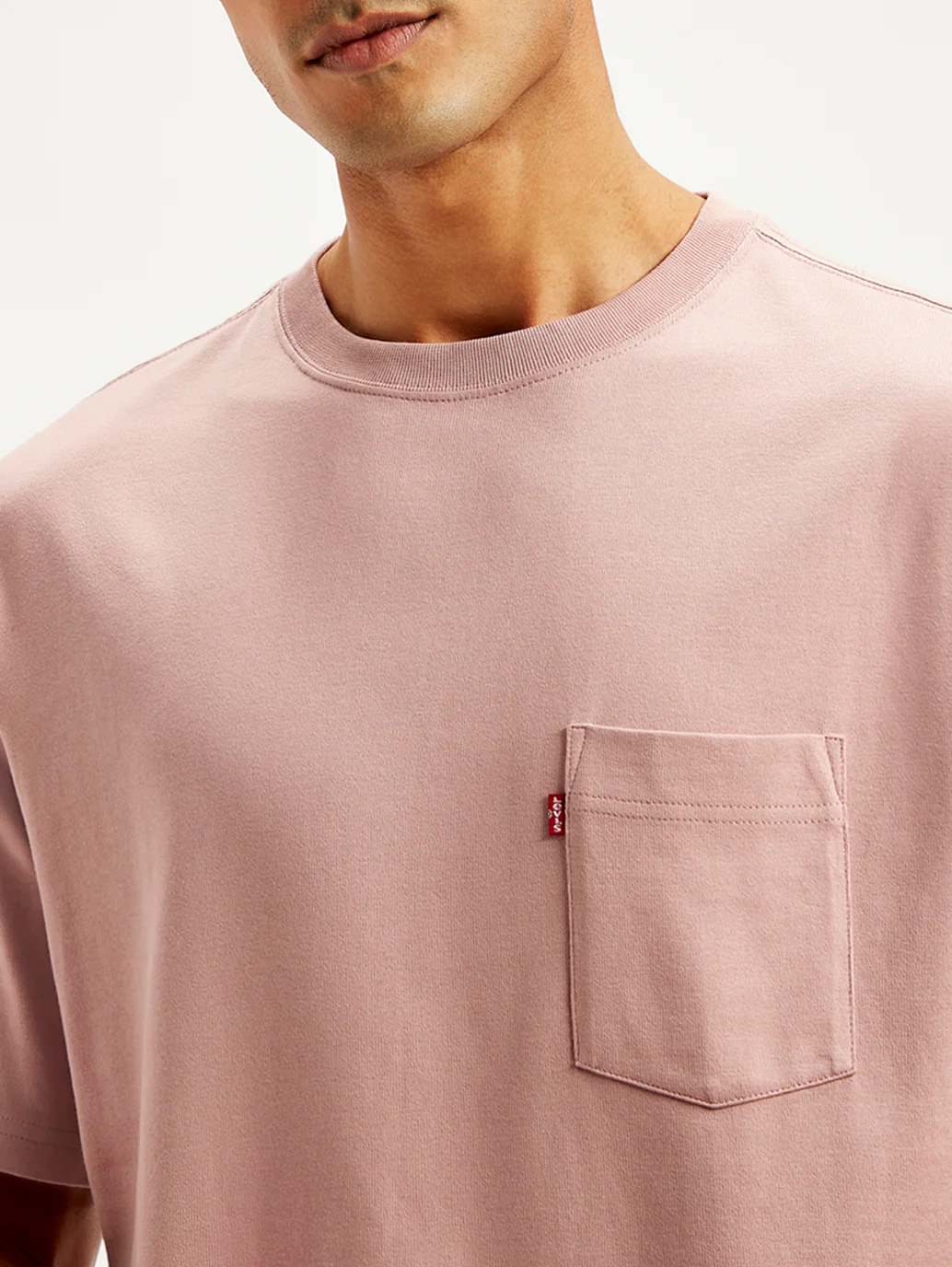 Men's Solid Loose Fit T-Shirt - Image 5