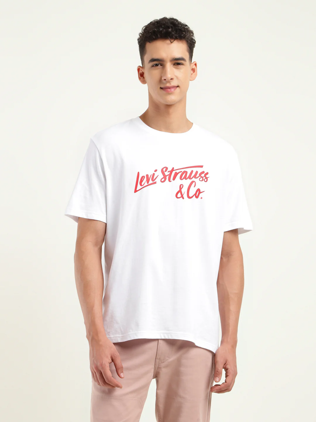 Men's Solid Loose Fit T-Shirt - Image 2