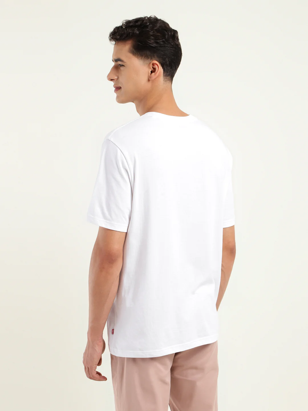 Men's Solid Loose Fit T-Shirt - Image 3