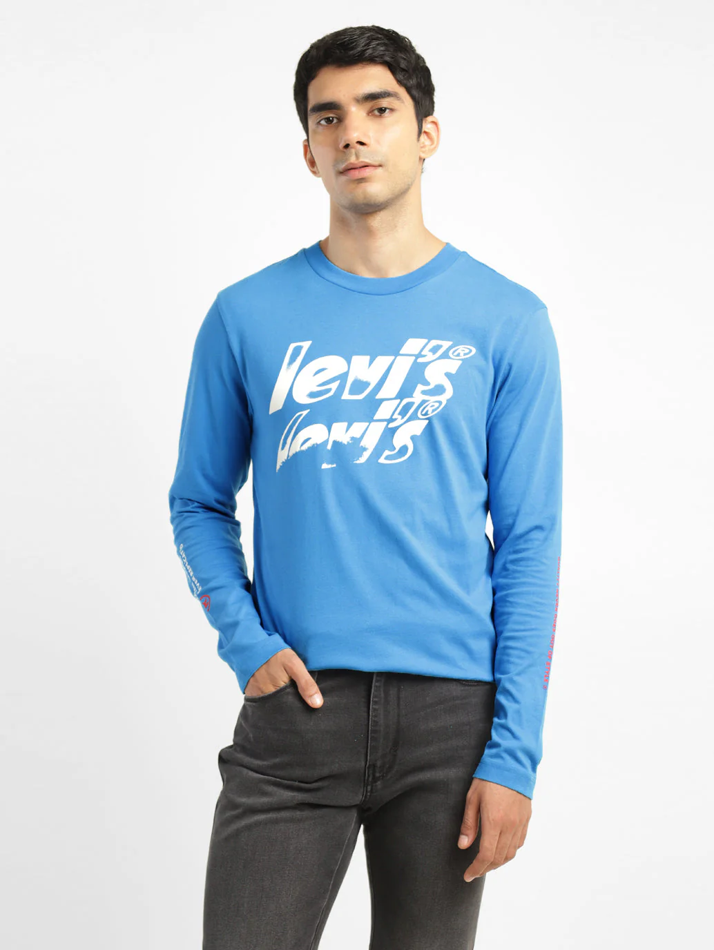 Men's Solid Round Neck T-shirt - Image 6