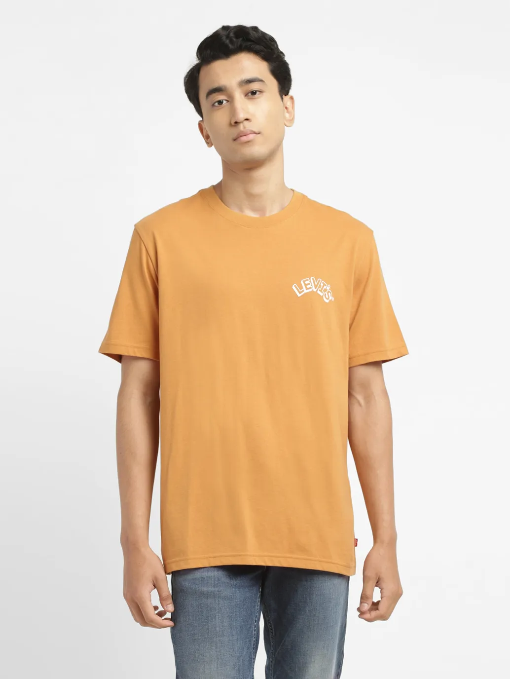 Men's Solid Round Neck T-shirt - Image 2