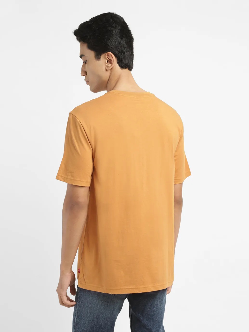Men's Solid Round Neck T-shirt - Image 3