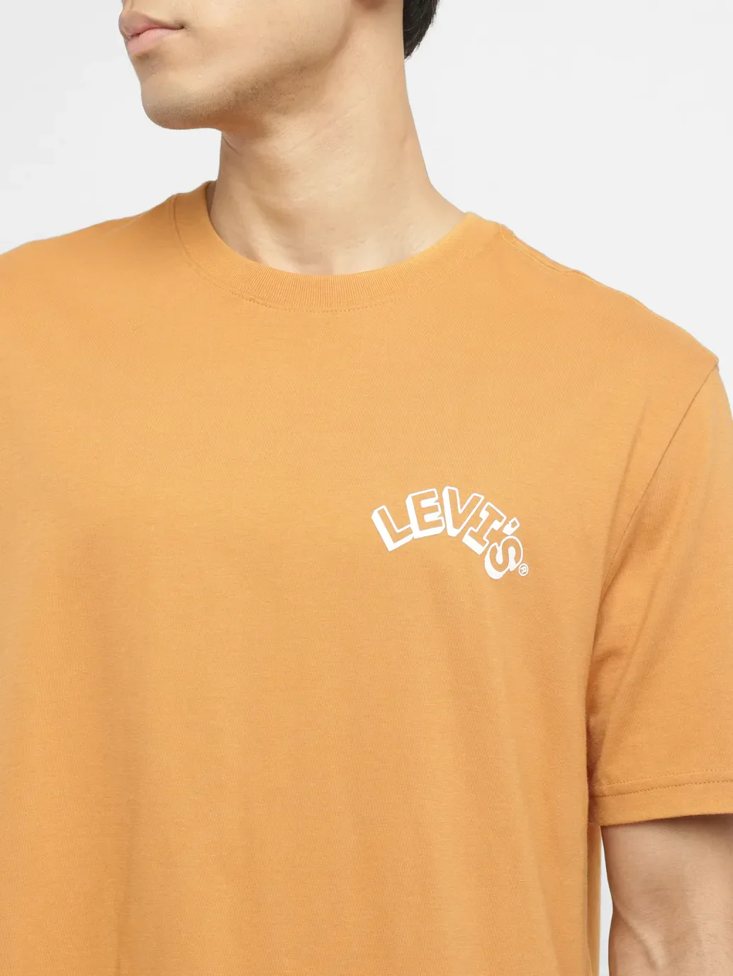 Men's Solid Round Neck T-shirt - Image 5