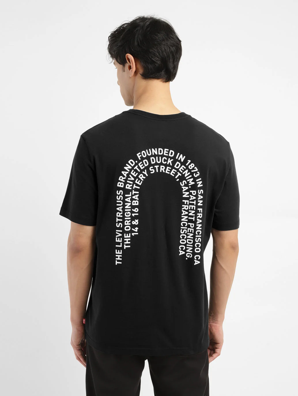 Men's Solid Round Neck T-shirt - Image 3