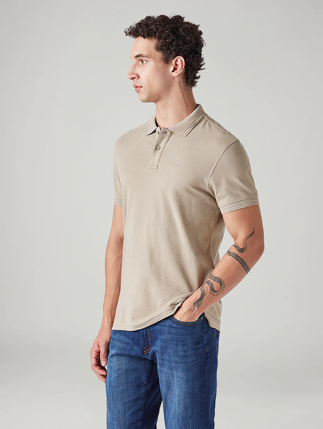 Men's Solid Slim Fit Commuter Polo T-Shirt - Image 5