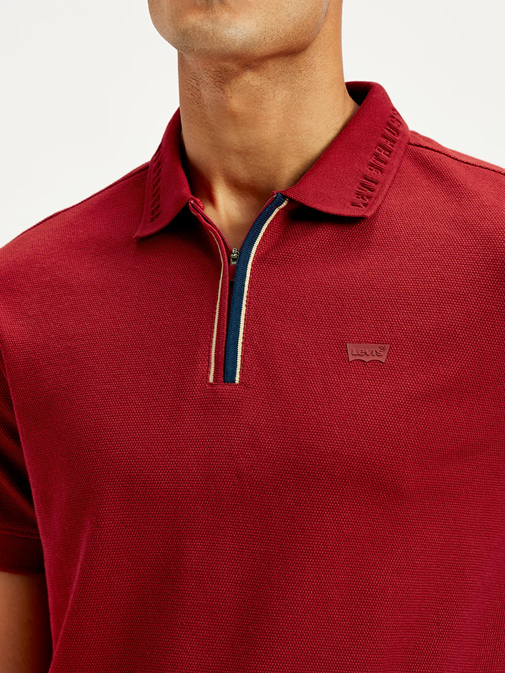 Men's Solid Slim Fit Polo T-Shirt - Image 5