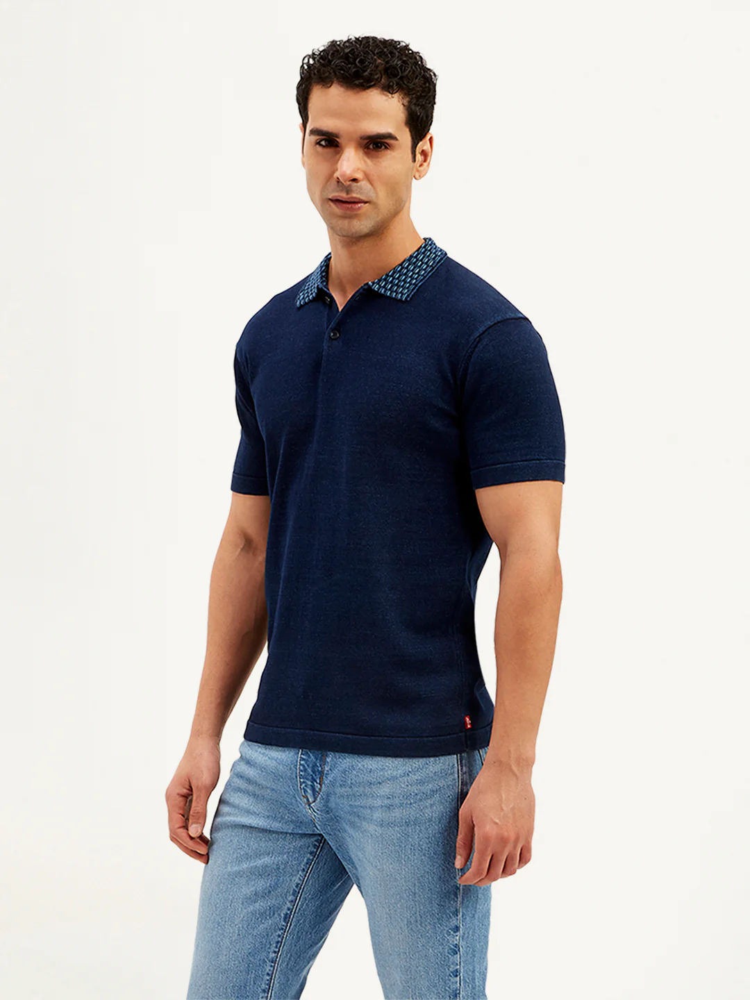 Men's Solid Slim Fit Polo T-Shirt - Image 4