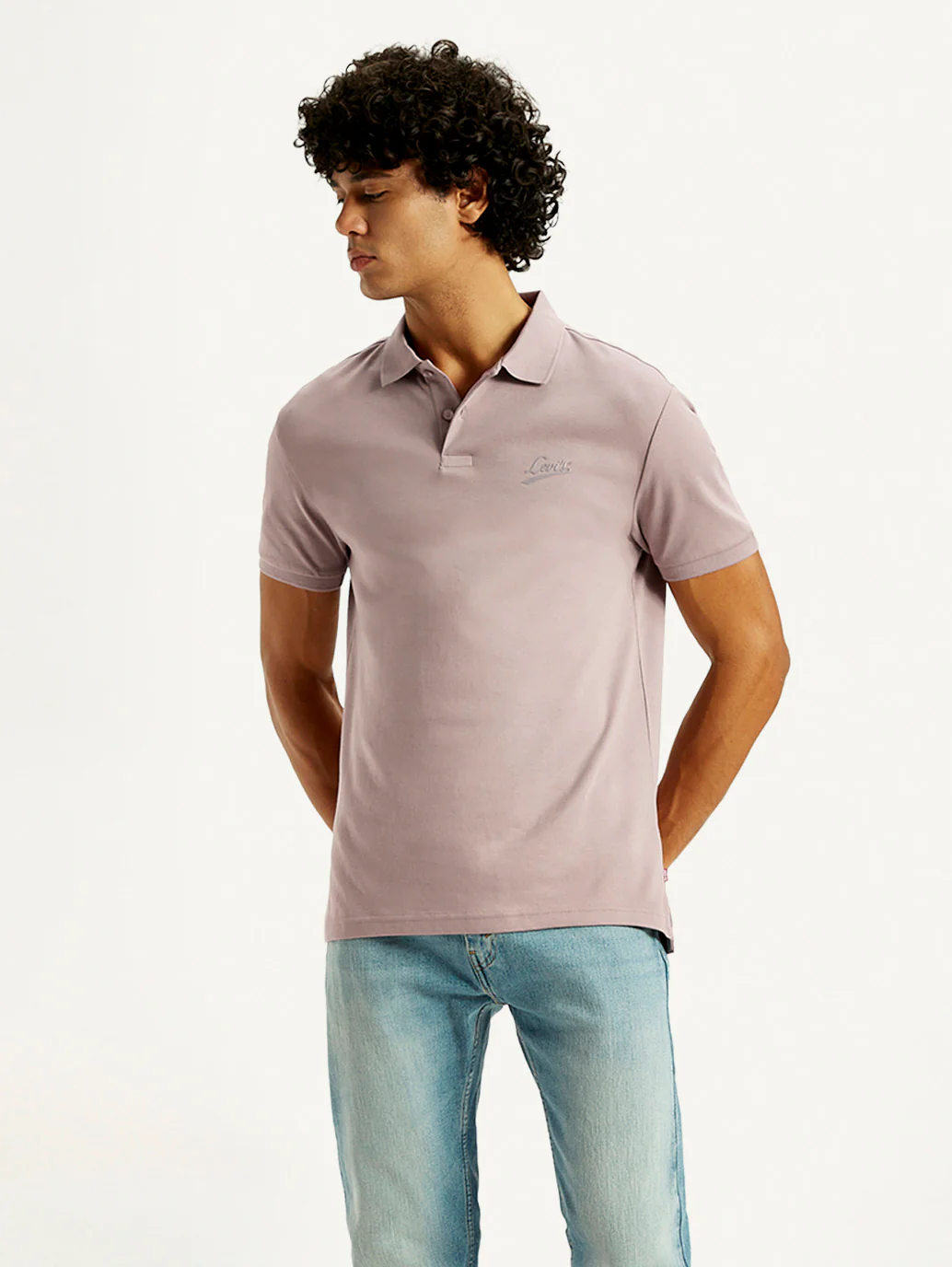 Men's Solid Slim Fit Polo T-Shirt - Image 6