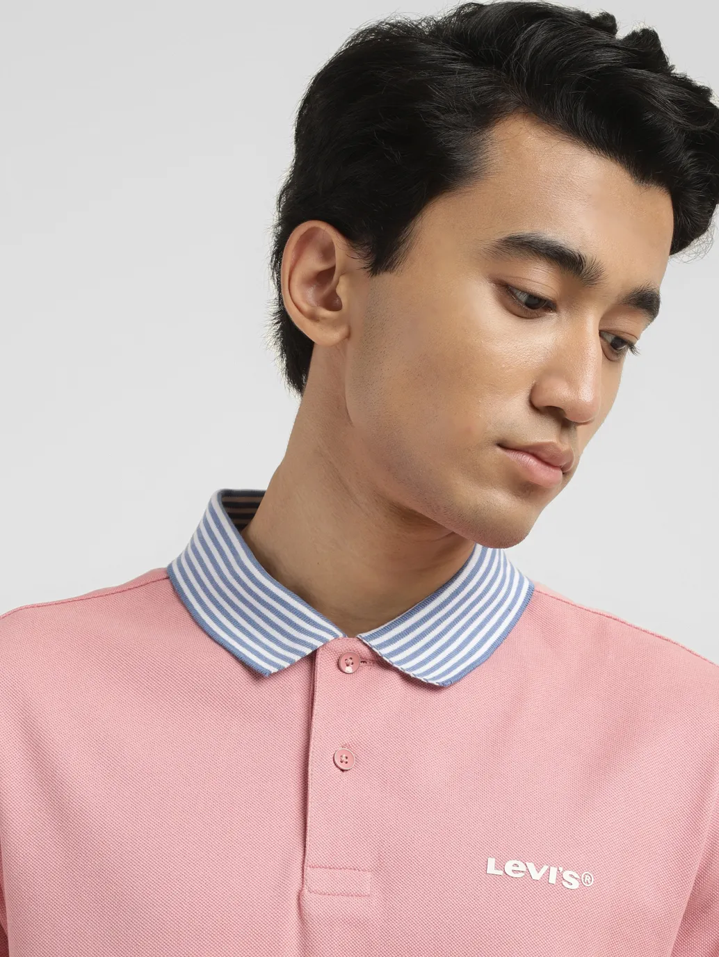 Men's Solid Slim Fit Polo T-shirt - Image 5