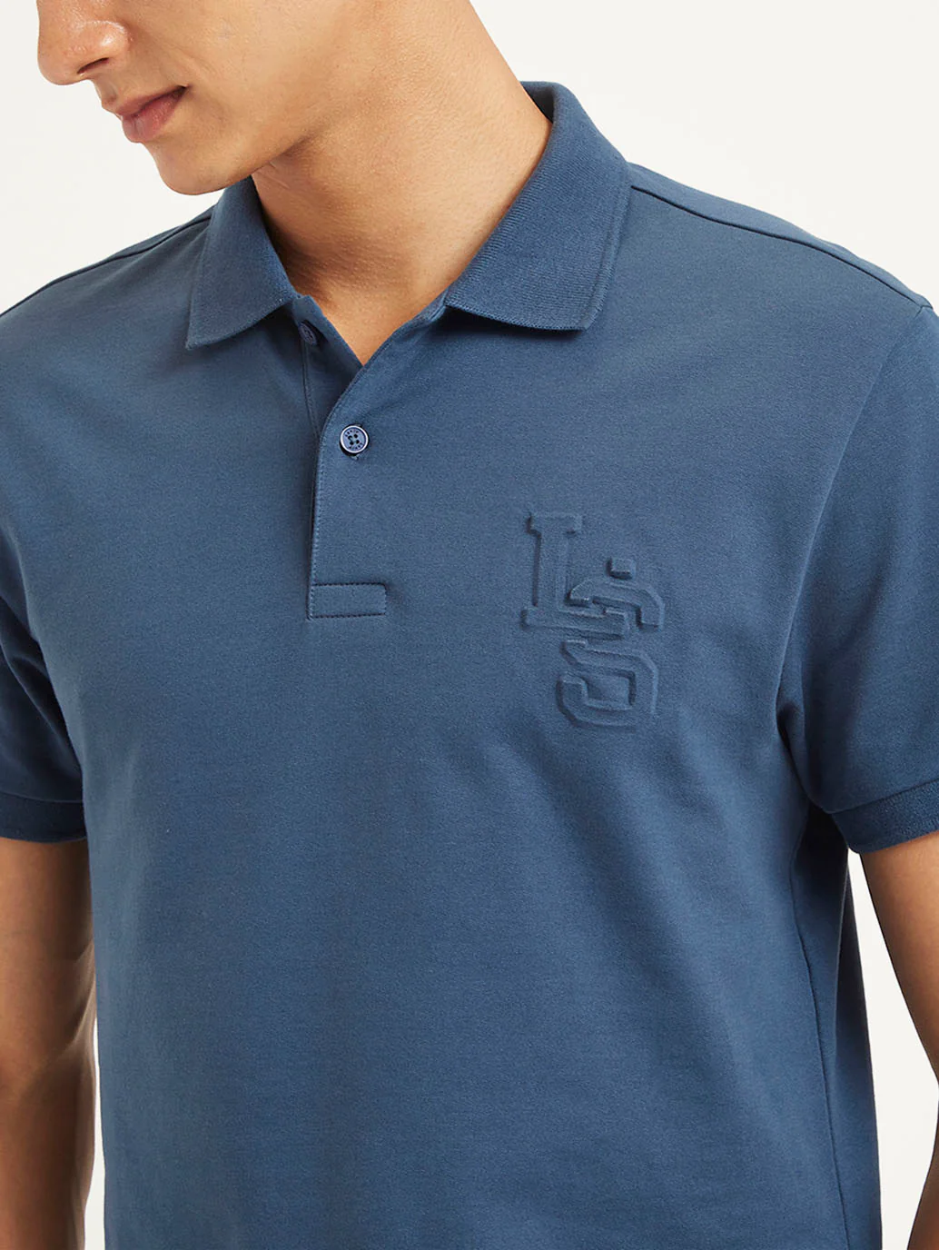 Men's Solid Slim Fit Polo T-Shirt - Image 5
